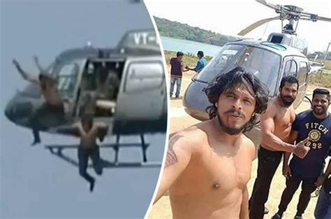 Indian Actors Death Caught On Camera As Chopper Stunt