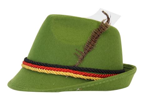 Oktoberfest Alpine Feathered Hat