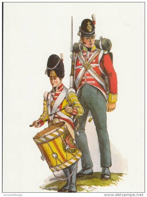 Private And Drummer 28th Foot The Gloucestershire Regiment 1815