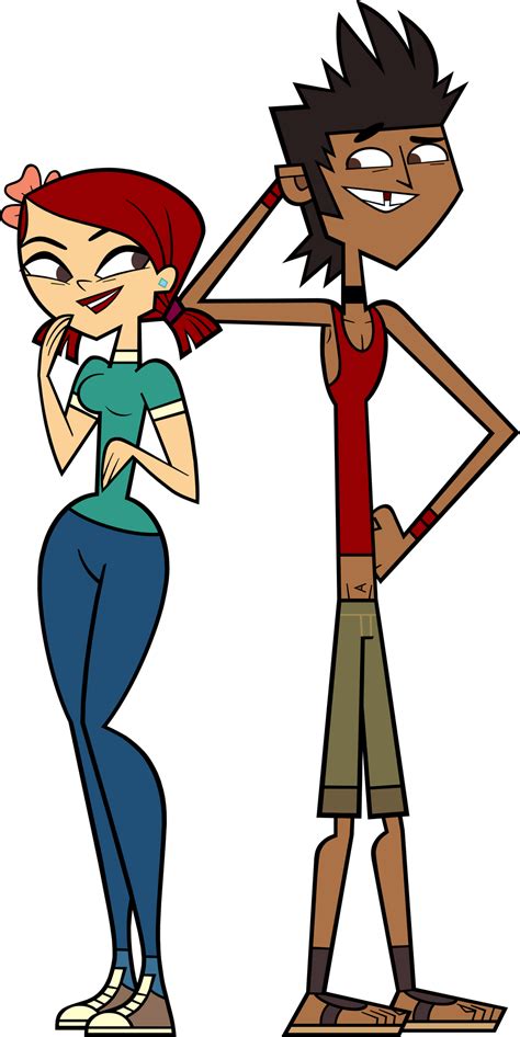 Mike X Zoey In Each Others Clothes Art By Codylake On Deviantart R Totaldrama
