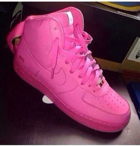 Shoes Pink Sneakers Uptown Nike All Pink Wheretoget