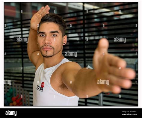 Louis Smith Gb Olympic Gymnast At The London 2012 Discusses His