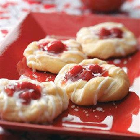 Make or buy some of this food and drink to experience maximum coziness. Overnight Cherry Danish Recipe | Just A Pinch Recipes