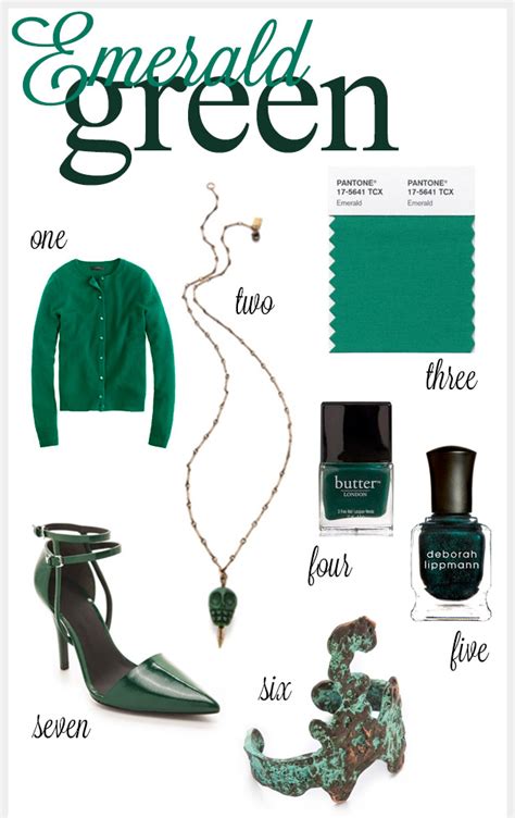 Emerald Green Pantones Color Of The Year