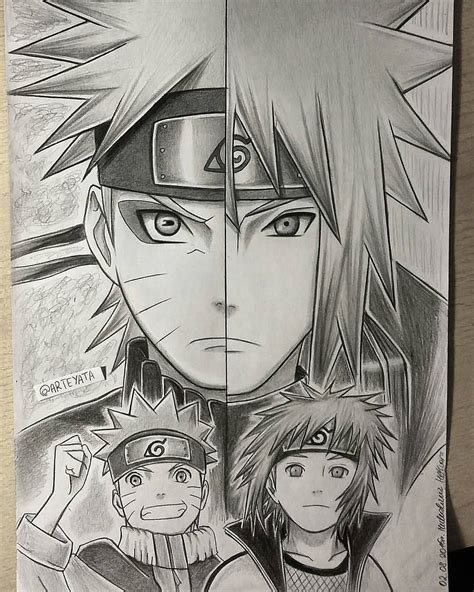 Naruto by ARTEYATA | Naruto desenho, Naruto vs sasuke, Naruto