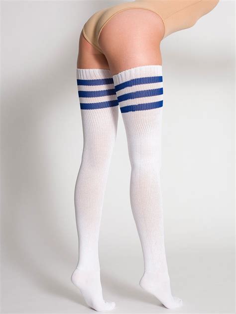 Stripe Thigh High Socks American Apparel Striped Thigh High Socks Thigh High Socks American