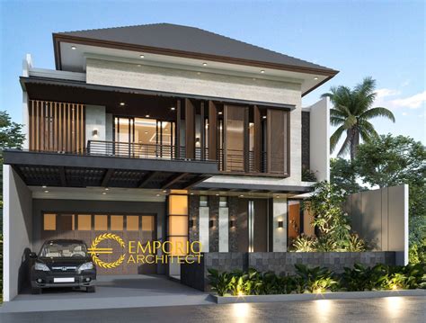Rumah minimalisjuni 05, 2021 13:59. Desain Rumah Modern 2 Lantai Bapak Kevin di Tangerang, Banten