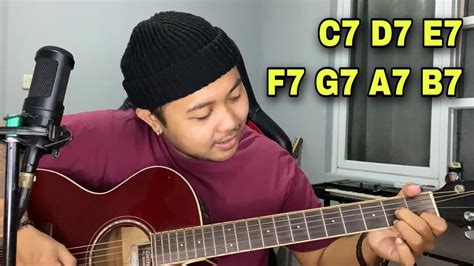 Cara Belajar Cepat Chord C7 D7 E7 F7 G7 A7 B7 Youtube