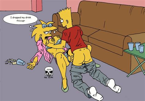 Rule 34 Bart Simpson Breast Squeeze Breasts Breasts Out Brother And