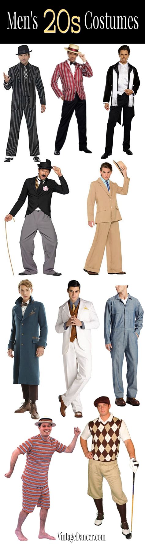 10 Easy 1920s Mens Costumes Ideas Outfits Vintage Dancer
