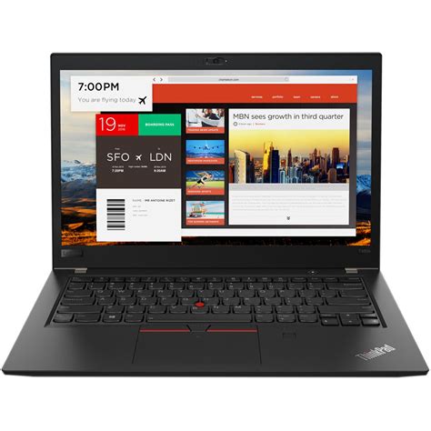 Lenovo 14 Thinkpad T480s Laptop Black 20l7001yus Bandh