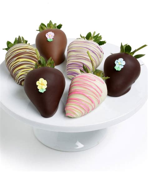 Half Dozen Spring Chocolate Covered Strawberries At From