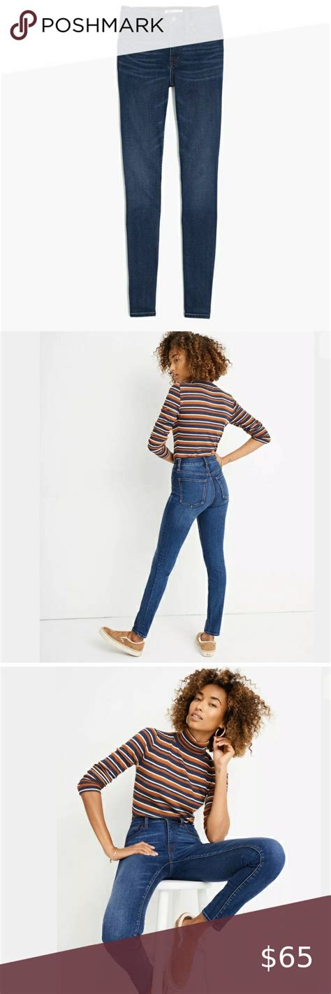 Adding to that, there are 5 very bullis. Madewell | Jeans High Rise Skinny Tall Thermolite in 2020 ...