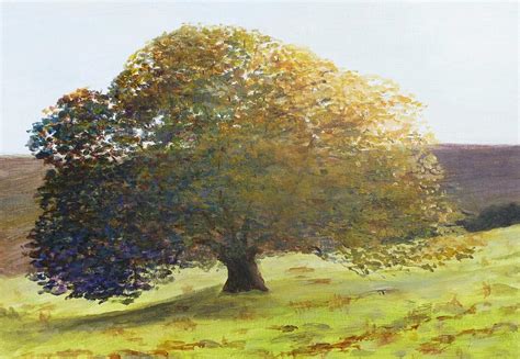 The Old Oak Tree Painting By Nigel Radcliffe Fine Art America