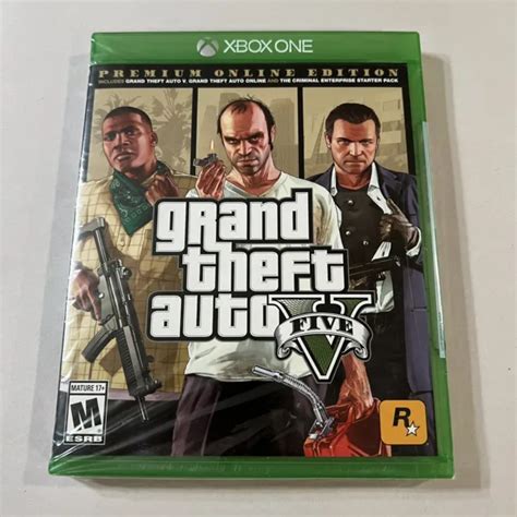 Grand Theft Auto V Gta 5 Premium Online Edition Xbox One Variant New