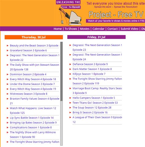 Talking of the best alternatives to project free tv, 123movies/gostream.site certainly get a special mention in this blog. Project Free TV (PFTV) Offline: 10 Best Alternatives To ...