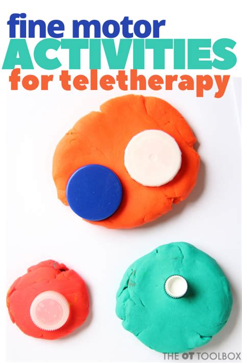Working On Fine Motor Skills In Teletherapy The Ot Toolbox