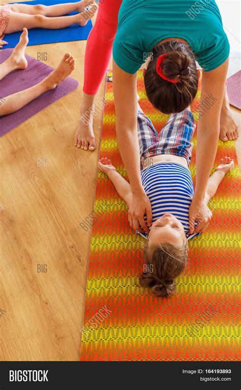 Little Boy On Yoga Image And Photo Free Trial Bigstock