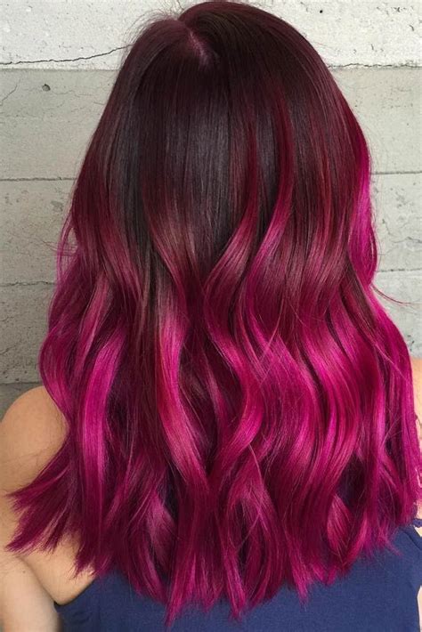 The Packed Collection Of The Most Vivid Purple Ombre Hair
