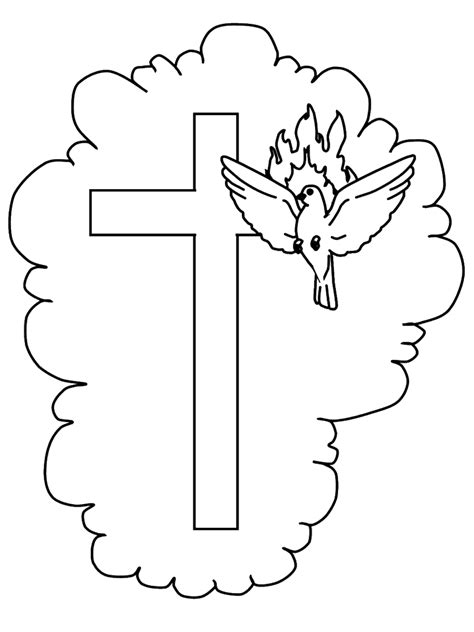 Pentecost Coloring Pages
