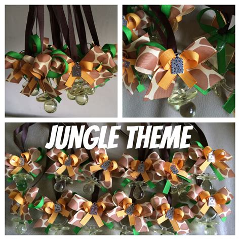 Shop for jungle baby shower supplies online at target. Jungle theme Pacifier Necklaces (With images) | Simba baby ...