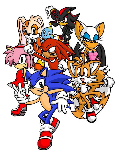 Sonic And Friends Sonic And Friends Photo 21550797 Fanpop