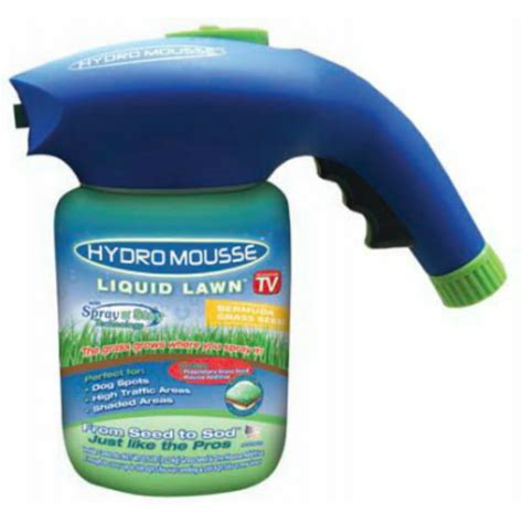 Hydro Mousse 17000 6 Liquid Lawn Bermuda Grass Seed Spray N Stay As