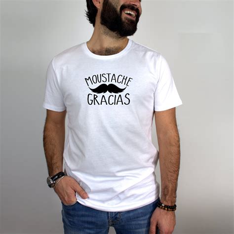Moustache Gracias T Shirt Petagadget