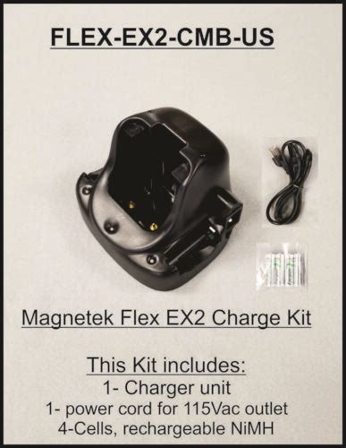 Magnetek Charger Kit Rechargeable Battery Flex Ex2 Cmb Us Radio Remote Control Ebay
