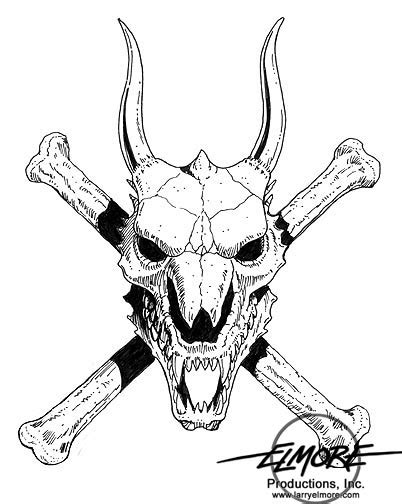 Dragon Skull Drawing At Getdrawings Free Download