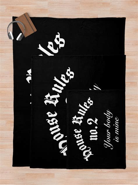 Bdsm House Rules No 2 Your Body Is Mine Throw Blanket For Sale By Time Is Money Redbubble
