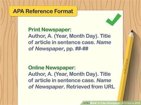 How To Cite Newspaper Articles In Apa 10 Steps With Pictures