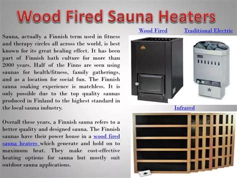 Ppt Wood Fired Sauna Heaters Powerpoint Presentation Free Download