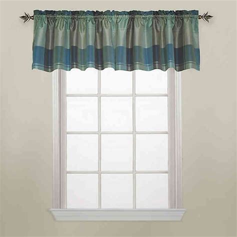Plaid Window Curtain Valance Bed Bath And Beyond Curtains Valance