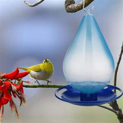 Droplet Bird Waterer Hanging Wild Bird Water Feeder Garden Water Feeder