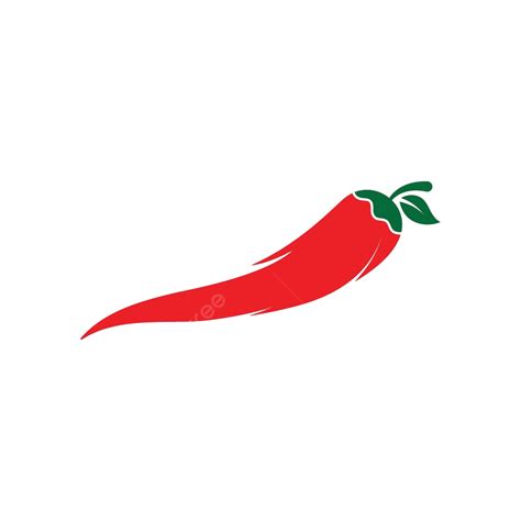 Hot Chili Vector Icon Illustration Cuisine Pepper Spicy Vector Cuisine