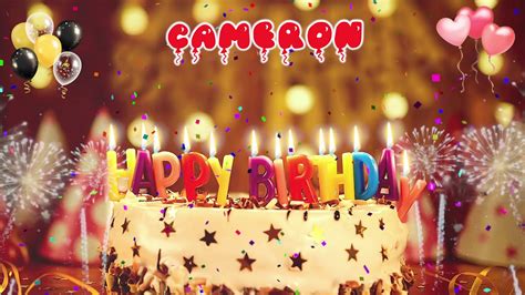 cameron birthday song happy birthday cameron youtube