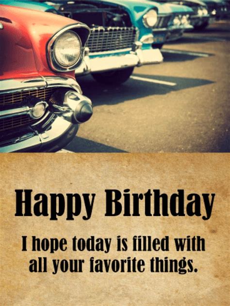 Birthday Messages For Car Lovers Carxf