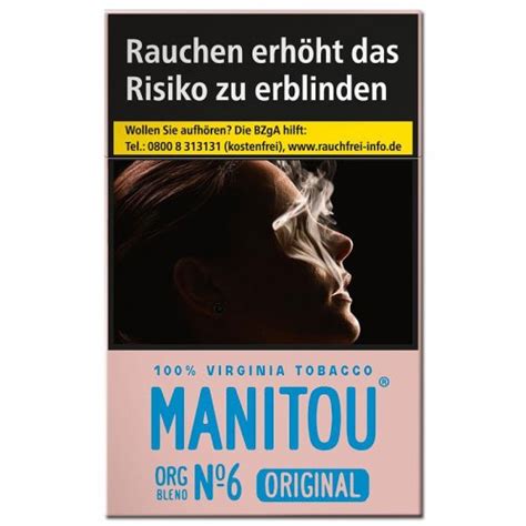 Manitou Ohne Zusätze Zigaretten Org No6 Pink Online Kaufen
