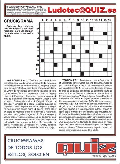 Quiz Noticia Crucigrama Imprimir Y Resolver 1647