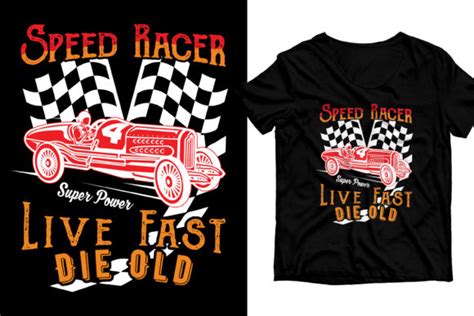Car Racing T Shirt Design Graphic By Irshop · Creative Fabrica