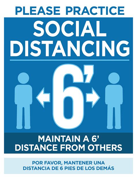 Free Downloadable Social Distancing Signs Now Available