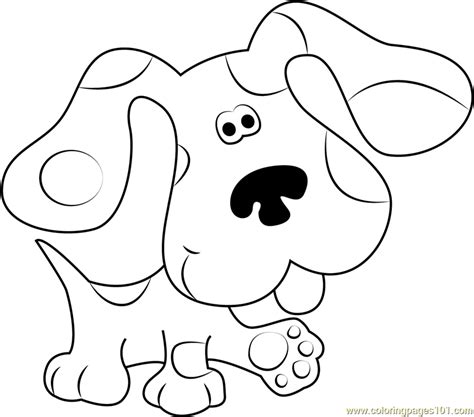 Free Printable Blue S Clues Coloring Sheets