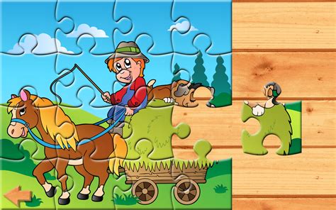 20 Fun Puzzle Games For Kids In Hd Barnyard Jigsaw Learning Game For