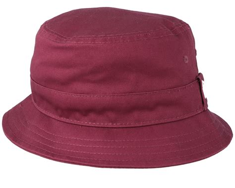 Essential Maroon Bucket New Era Hat Uk