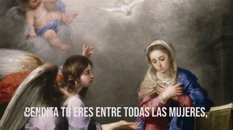 Oracion Ave Maria En Español Youtube