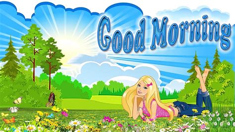Beautiful Latest Cute Animated Good Morning Greetings