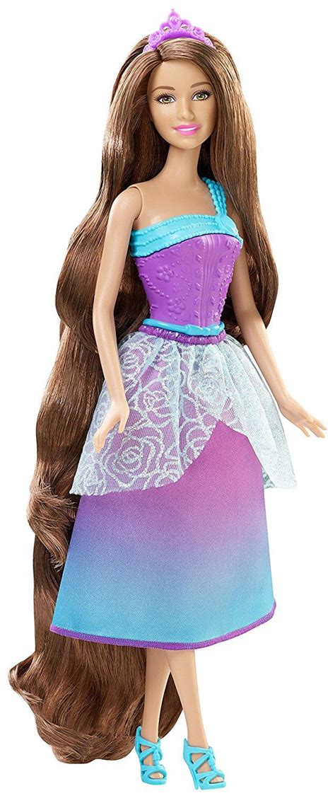 Barbie Endless Hair Kingdom Princess Doll Purple Toys And Games