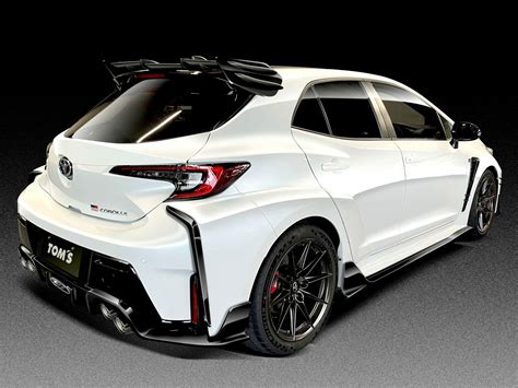 Tom's racing has made the toyota gr corolla even crazier