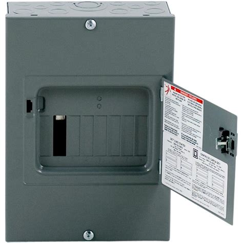 Square D Qo 100 Amp 6 Space 12 Circuit Indoor Main Lug Load Center With
